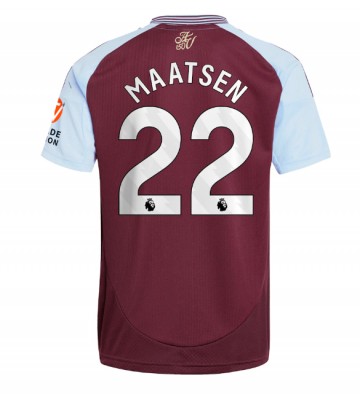 Aston Villa Ian Maatsen #22 Replika Hjemmebanetrøje 2024-25 Kortærmet